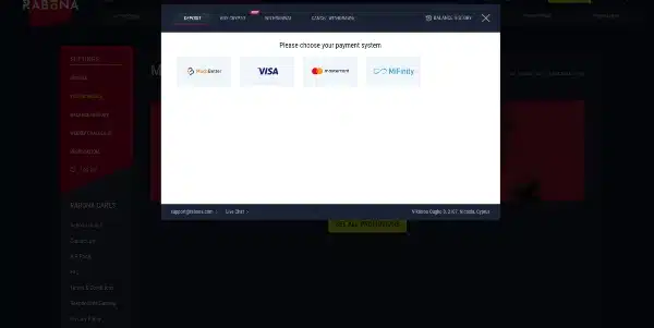 Banking on Rabona Casino
