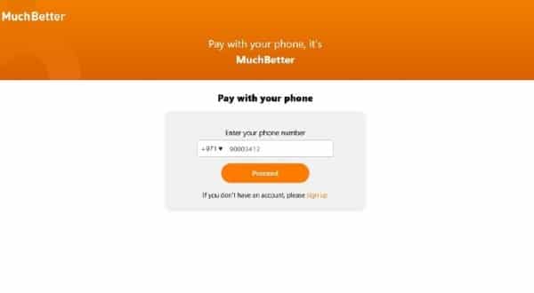 Complete the MuchBetter casino deposit