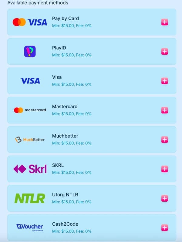 Banking at OnlySpins casino